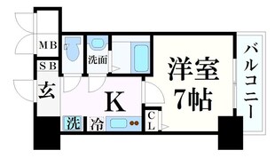 神戸駅 徒歩10分 3階の物件間取画像